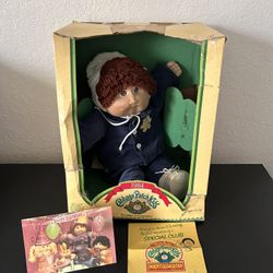 1984 Cabbage Patch Kids Doll "Marc Asher" in Orig Box w.