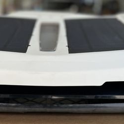 Solar Powered Pool Surface Cleaning 