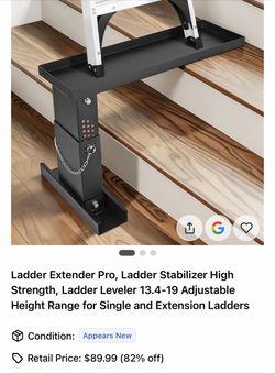 Ladder Stabilizer Leveler for Stairs