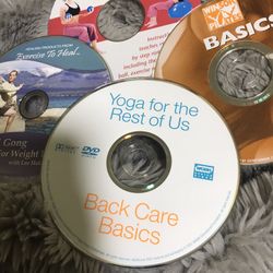 4 Exercise And Yoga CDs Great Shape