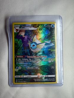 Vaporeon TG02/TG30 Holo Trainer Gallery Pokémon Card