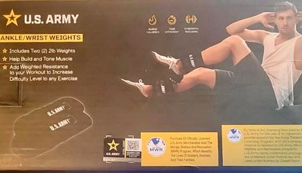 U.S. Army Ankle/Wrist Weights - 4 Pcs
