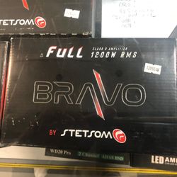 Stetsom Bravo 1200 Watts Bass Amp On Sale Today For 139.99