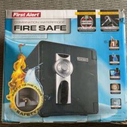First Alert 2087F Waterproof and Fire-Resistant Bolt-Down Combination Safe