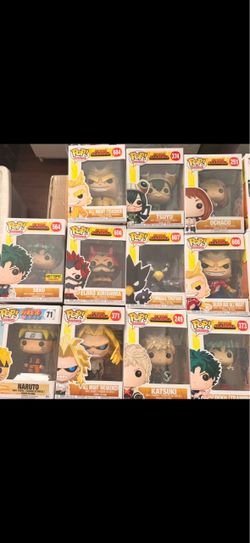 MHA anime + fortnite Funko Pop bundle