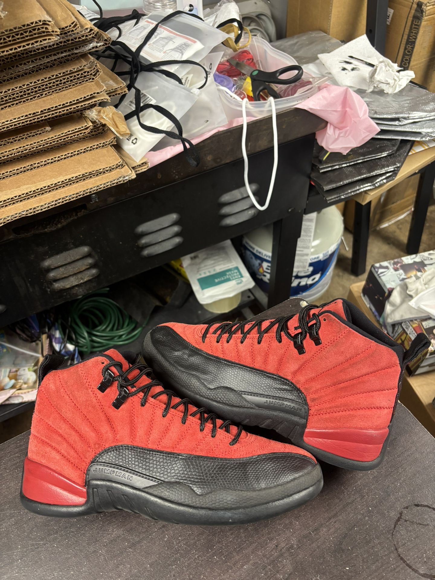 Air Jordan 12 Reverse Flu Game