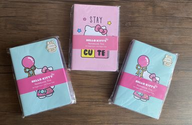 Brand New Hello Kitty And Friends Notebook Trio 