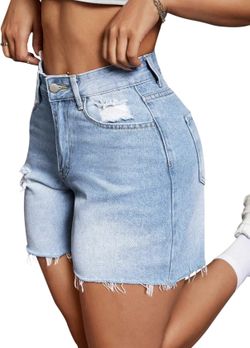 Woman's Euinina Denim Cut Off Jeans Shorts Size 30