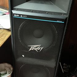 PA Peavy Speakers (2)