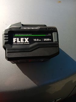 BRAND NEW BATERRY FLEX 24 VOLT 10.0AH