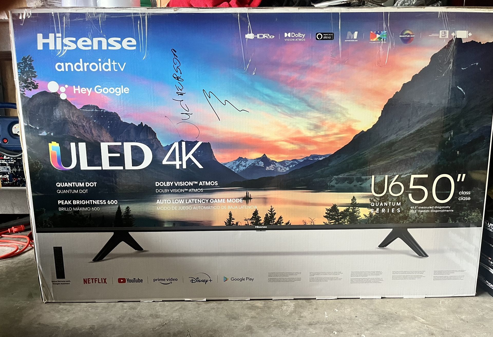 50’ TV