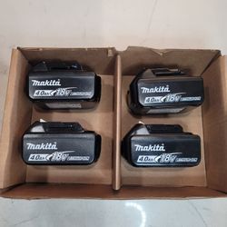 Makita 18V LXT Lithium-Ion High Capacity Battery Pack 4.0Ah with Fuel Gauge
