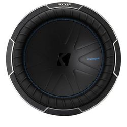 Kicker 51CWQ122 CompQ Q-Class 12" Subwoofer, Dual 2-Ohm