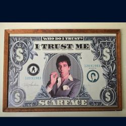 Scarface Portrait 34"×24"