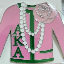 AKA Inc. Sorority Brooch Pin 