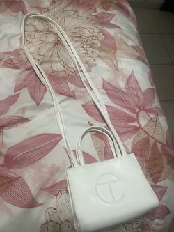White telfar purse