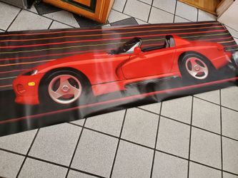 Classic Vintage Long Viper Poster