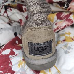 Grey UGG Left Boot Only