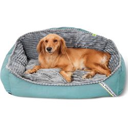NEW ULTRA SOFT LUXURY CALMING DOG BED-LARGE 