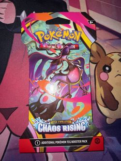 Pokémon TCG Mega Evolution Chaos Rising Booster Pack
