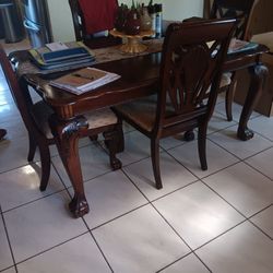 Dining Table W/ Chairs And Bedroom Set For Free