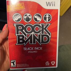 Wii Game Rock Band Track Pack Vol 2