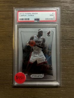 Lebron James 2012 Prizm PSA 9