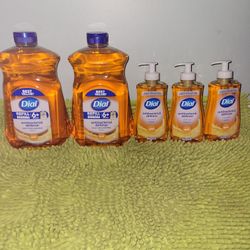 2 Refills 52oz/3 Dial 11oz Han Soap