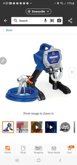 Graco

Magnum X5 Airless Paint Sprayer

