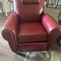 Beautiful Red Chair, excellent cond. $200 obo