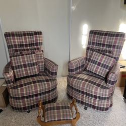 Pair of Swivel Rockers $50  