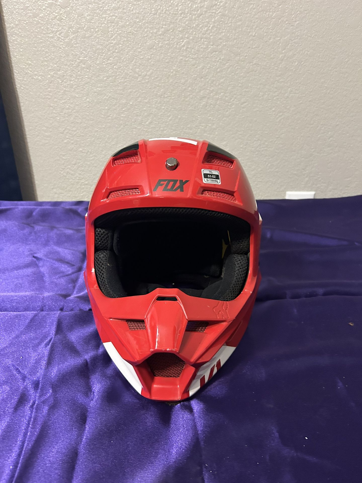 Fox V1 Motocross Youth Helmet
