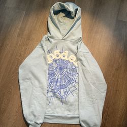 Sky Blue Sp5der Hoodie