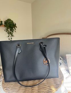 Michael Kors Black Work Tote Bag