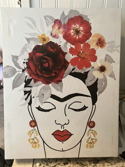 Frida Kahlo Painting 11x14