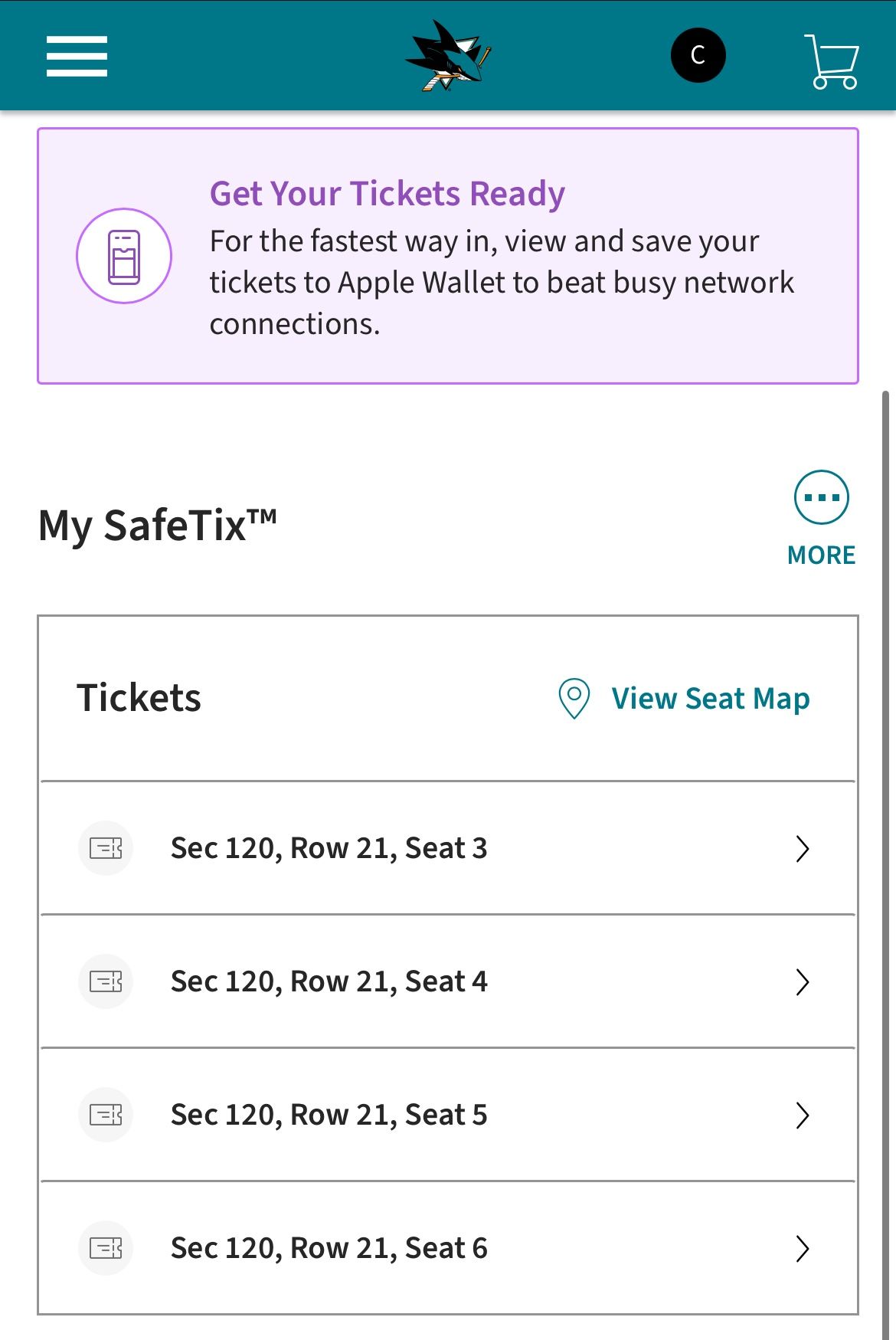 San Jose Sharks Tickets