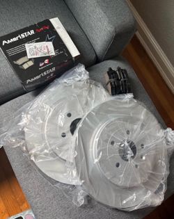 Ford Explorer Heavy Duty Vented REAR Rotors & Ceramic