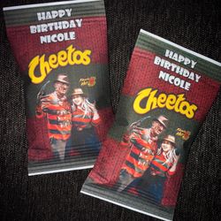 Custom Chip Bags Horror Party