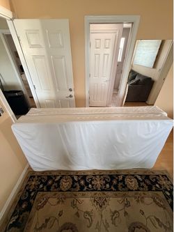 King-sized Box Springs and Frame