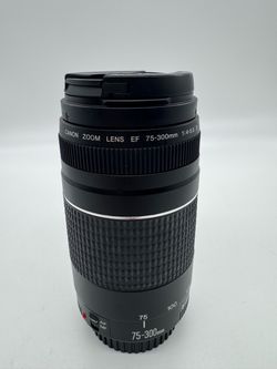 Canon EF 75-300mm f/4-5.6III Zoom Lens 58mm