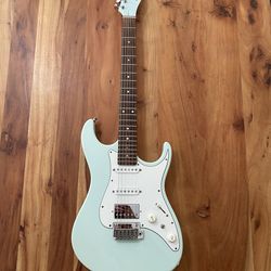 Tagima Stella Sonic Blue – Handmade in Brazil, HSS, Locking Tuners and hard case