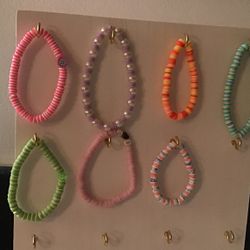 Clay bead bracelets My Daughter Makes❤️