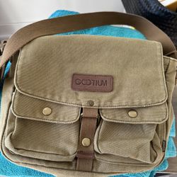 50% Off | Canvas Messenger Bag | Military Satchel