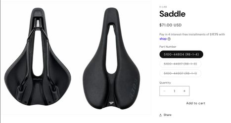 Branta bike saddle