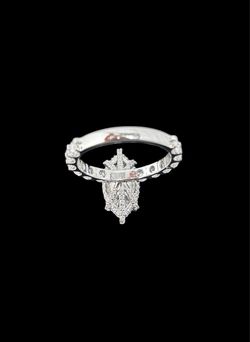 Marquise shape micro pave diamond Ring 💍