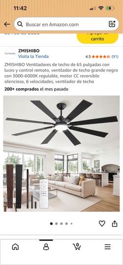 Abanico de techo