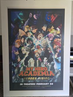 My Hero Academia: Heroes Rising movie artwork