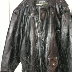 Leather Biker Jacket