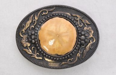 Ocean Sand Dollar Belt buckle