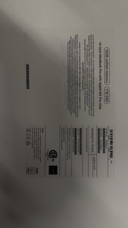 14-inch MacBook Pro with Apple M2 Pro chip